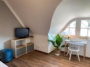 Μια τηλεόραση ή/και κέντρο ψυχαγωγίας στο Haus zwischen Mühle und Meer