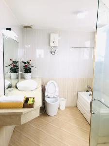 Vonios kambarys apgyvendinimo įstaigoje Bai Sau Apartment