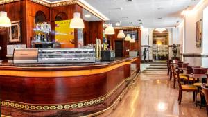 Lounge oder Bar in der Unterkunft Hotel Reina Cristina