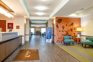 Lobbyn eller receptionsområdet på Sleep Inn & Suites