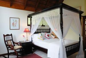 Krevet ili kreveti u jedinici u okviru objekta Spring Hotel Bequia