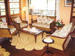 Prostor za sedenje u objektu Spring Hotel Bequia