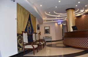 Vstupní hala nebo recepce v ubytování Hotel de Raj Sialkot