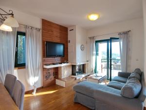Posezení v ubytování Villa Amvrosia Nr Kalives Crete