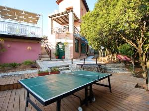 Stolný tenis v ubytovaní Villa Amvrosia Nr Kalives Crete alebo v jeho okolí