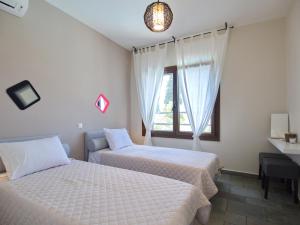 Postel nebo postele na pokoji v ubytování Villa Minetti