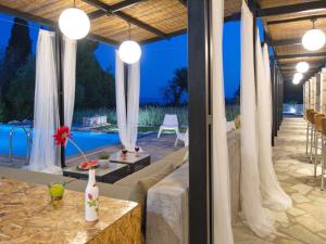 Patio nebo venkovní prostory v ubytování Villa Minetti