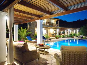The swimming pool at or close to Villa Penelope Spartia Kefalonia