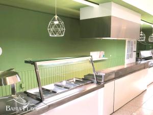 Kuchyň nebo kuchyňský kout v ubytování Apartamentos Bahia Playa