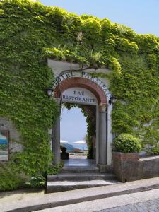 an archway with a sign that reads bar federation at Hotel Parsifal - Antico Convento del 1288 in Ravello