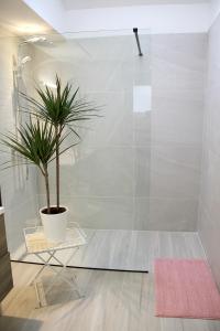 Koupelna v ubytování Appartement Blanc cocooning