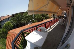 A balcony or terrace at Badis Haus