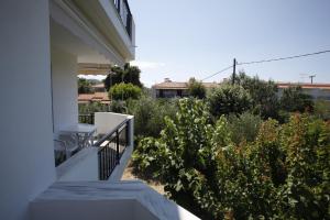 A balcony or terrace at Badis Haus