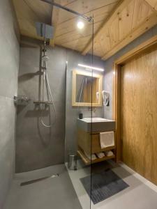 Kúpeľňa v ubytovaní Apartamenty u Bułecki