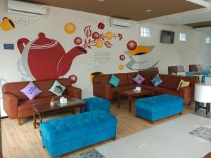 Area soggiorno di Hotel Besar Purwokerto