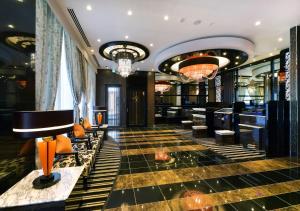 Posezení v ubytování APA Hotel Nagoya Ekimae Minami