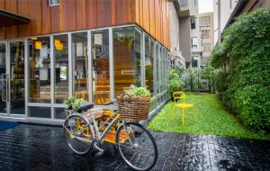 Zahrada ubytování Lemontea Hotel Bangkok
