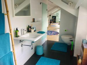 Een badkamer bij B&B Huize Van Damme