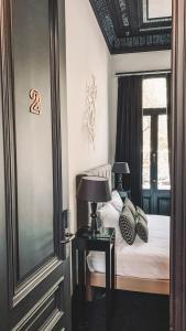Rúm í herbergi á B in Antwerp