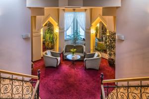 Część wypoczynkowa w obiekcie Hotel BERLINER