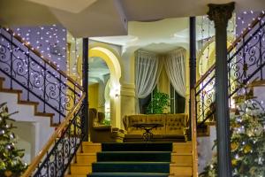 Część wypoczynkowa w obiekcie Hotel BERLINER