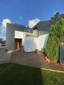 Zahrada ubytování Nova Apartamenty Rewa