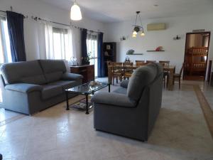 A seating area at Finca Floretta
