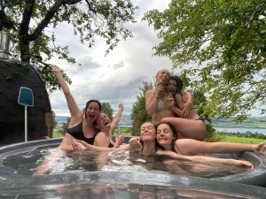 Os clientes hospedados em B&B Friedau