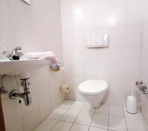 Kúpeľňa v ubytovaní Haus am Römerbad