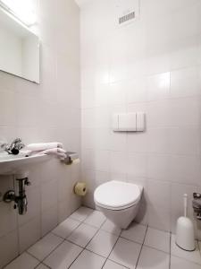 Kúpeľňa v ubytovaní Haus am Römerbad