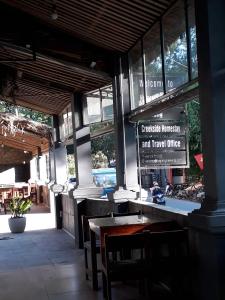 Restaurant ou autre lieu de restauration dans l'établissement Ha Giang Creekside Homestay and Tours