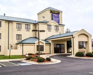 a rendering of the exterior of a hotel at Sleep Inn Richmond South in Richmond