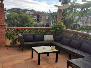 Ein Sitzbereich in der Unterkunft B&B Sallent