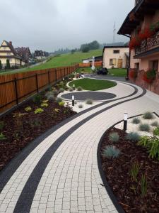 Vonkajšia záhrada v ubytovaní Villa Moje Tatry 2