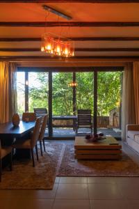 Posezení v ubytování Vathyskia Guesthouse