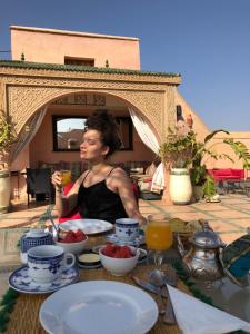 Nápoje v ubytování Riad & Spa Esprit Du Maroc