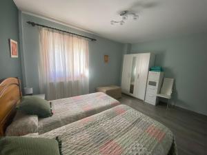 Lova arba lovos apgyvendinimo įstaigoje Apartamento Marbore (Torla-Ordesa)