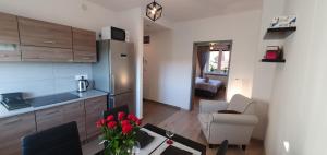 Kuchyňa alebo kuchynka v ubytovaní A&S Apartments - WIDOK