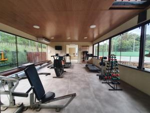 Het fitnesscentrum en/of fitnessfaciliteiten van Nannai - ALTO PADRÃO