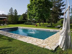The swimming pool at or close to Charming House in Trequanda with Shared Pool