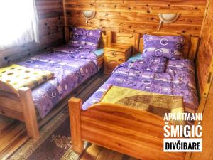 Letto o letti in una camera di Apartmani Smigic Divcibare