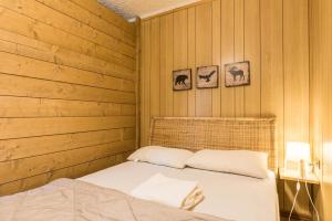 Postel nebo postele na pokoji v ubytování Appartamento Volpi
