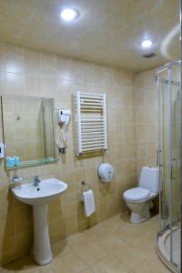Koupelna v ubytování Imereti Health Resort