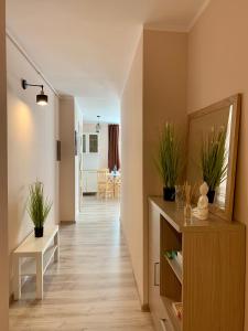 Posteľ alebo postele v izbe v ubytovaní Apartamenty W Brzozowym Gaju