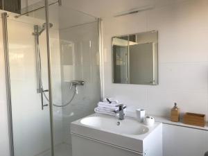 Koupelna v ubytování City Loft + 13 fotografií