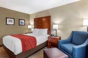 Comfort Inn & Suites Middletown - Franklin 객실 침대