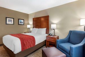 Krevet ili kreveti u jedinici u objektu Comfort Inn & Suites Middletown - Franklin