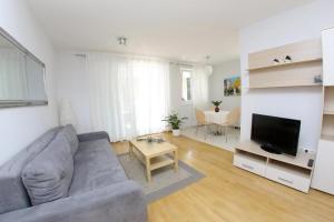Posezení v ubytování Lila Apartments