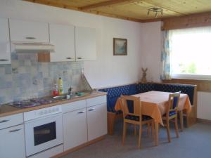 Kuhinja oz. manjša kuhinja v nastanitvi Ferienwohnung Hillbrand