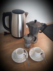 Coffee and tea making facilities at Apartment Bruneck Central